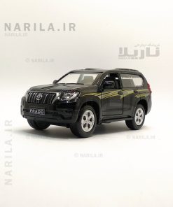 ماکت ماشین فلزی پرادو مشکی طرح دار