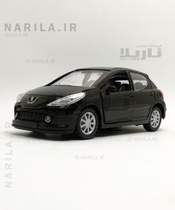 ماکت ماشین پژو 207 مشکی